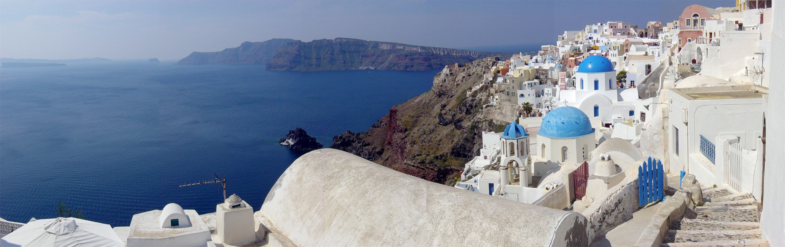 architecture of a Greek island