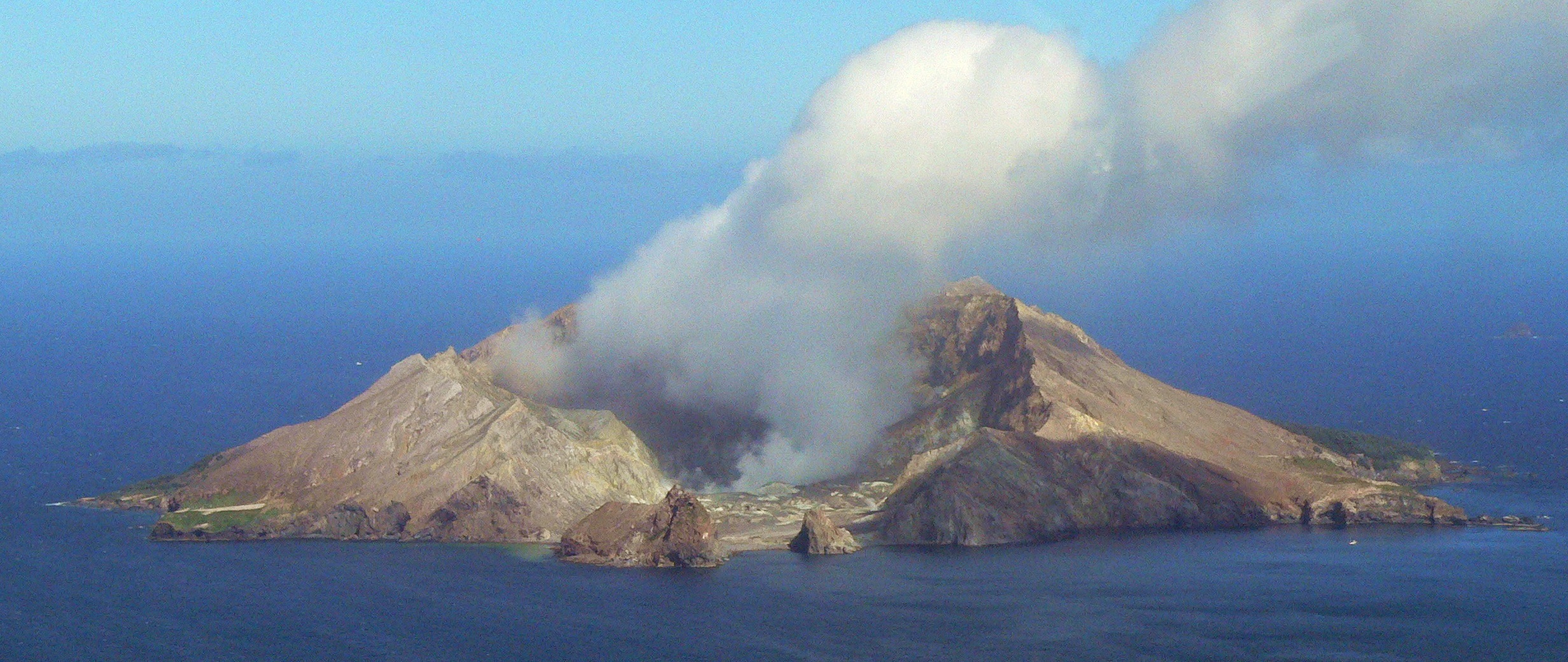 Whakaari/White Island in 2011