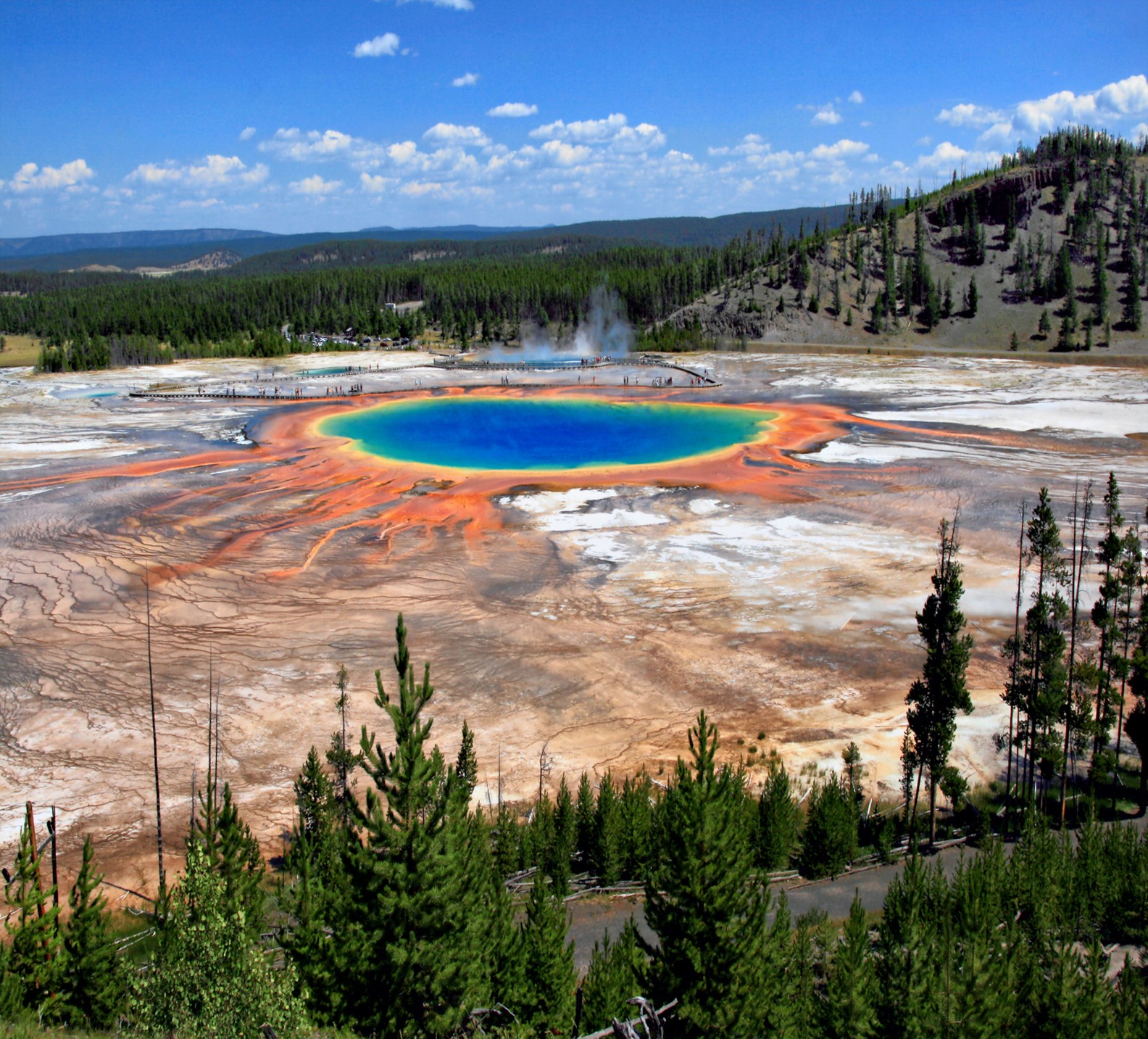 The Grand Prismatic Spring