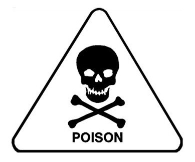 international pictogram for poisonous substances