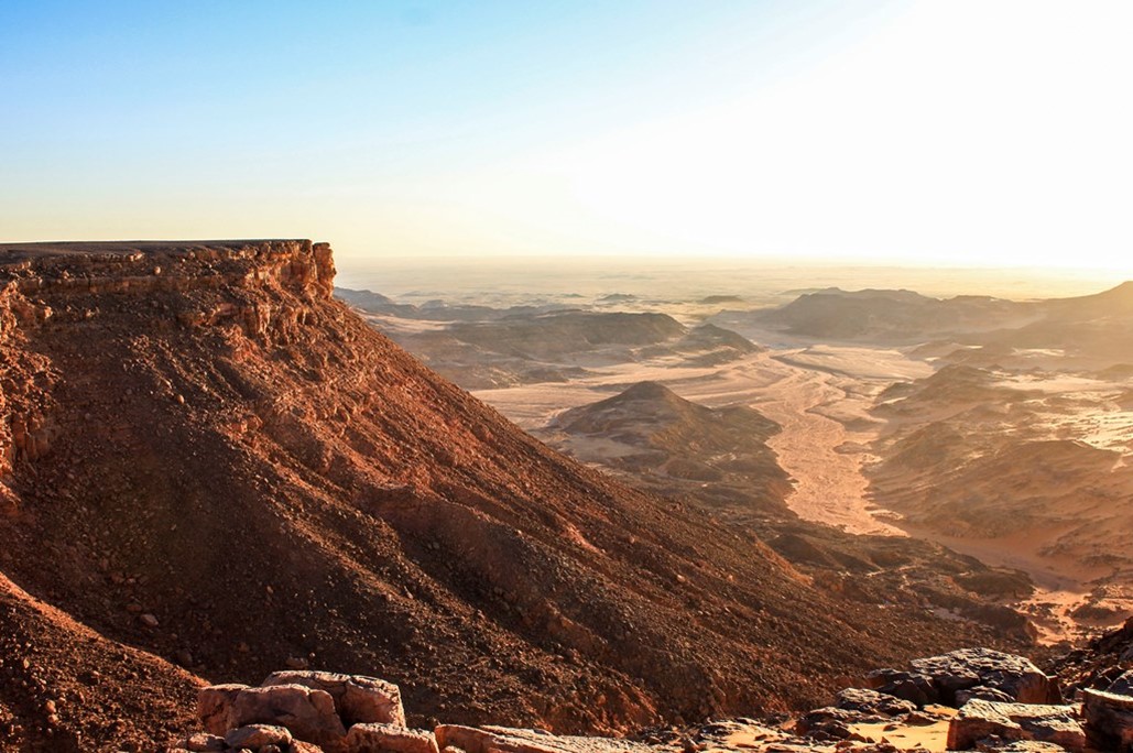 View from the Gilf Kebir ridge