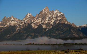Sunrise on the Tetons