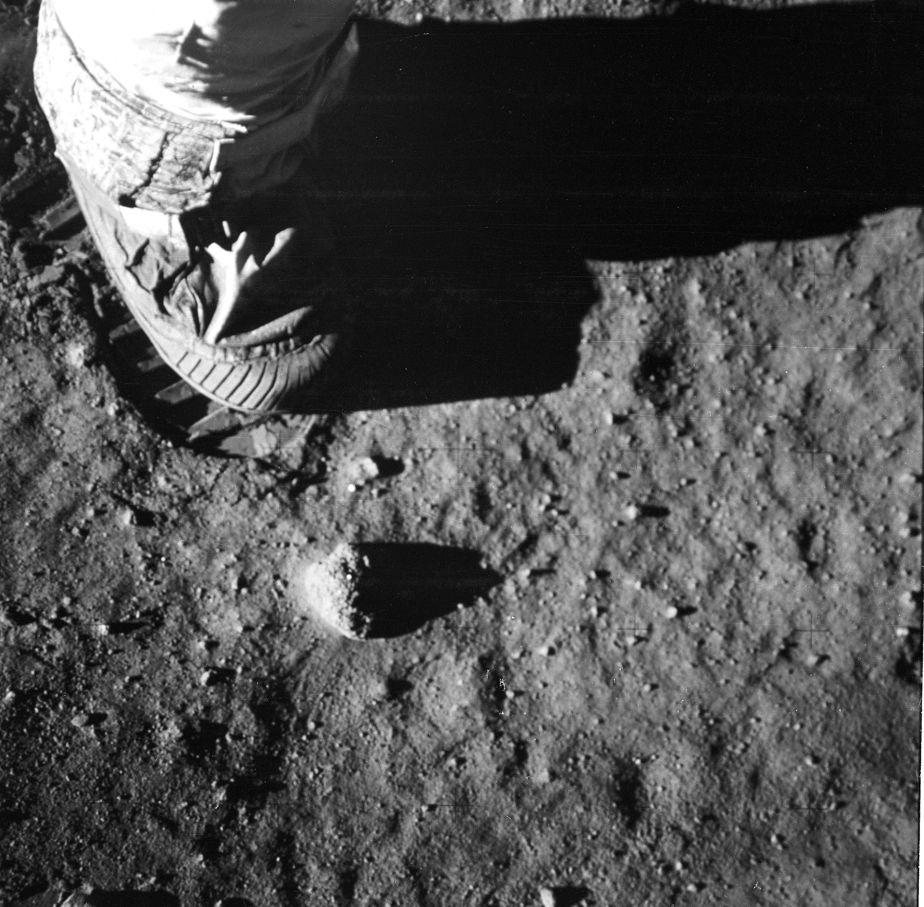 Millions listened on the radio as Neil Armstrong set foot on the moon.