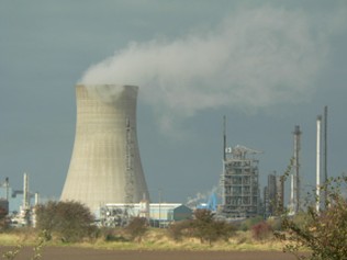 Cooling Towers at Nuclear Plat