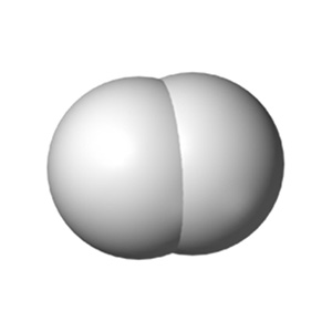 Dihydrogen molecule, H2. 