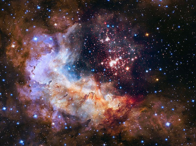 the giant star cluster Westerlund 2