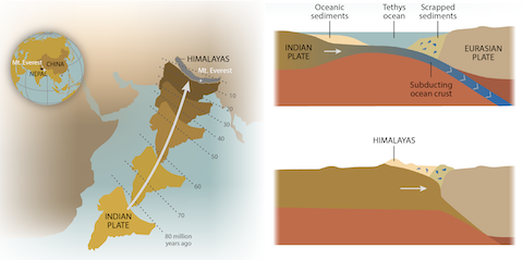 Mount Everest infograph