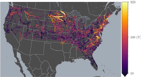 NSF Earthscope magnetotelluric surveys