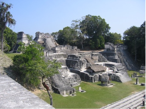 North Acropolis in Tikal, Guatemala
