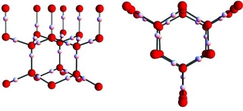 crystal structure of ice