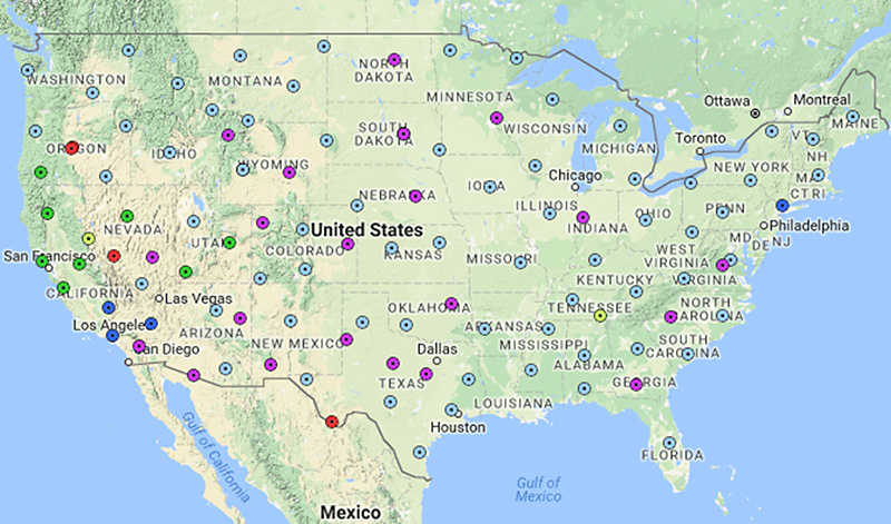 USGS Reference Station Network 