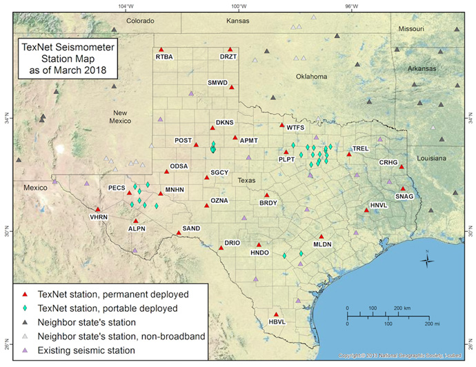 TexNet Seismic Monitoring Program 