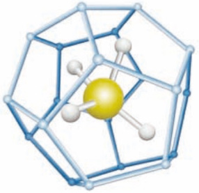 model of methane hydrate