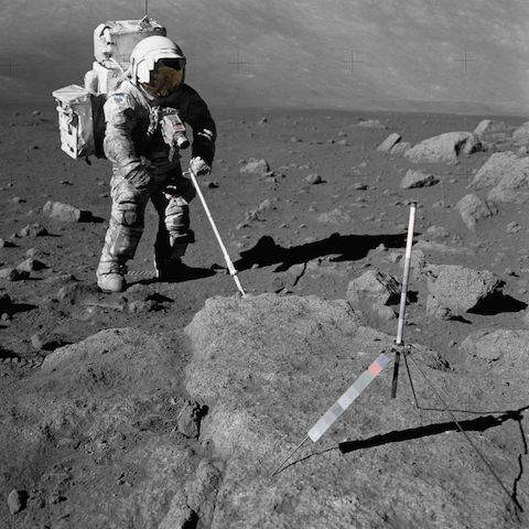 geologist-astronaut Harrison Schmitt