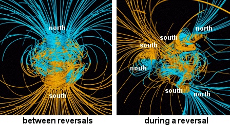 hypothetical magnetic reversal transition