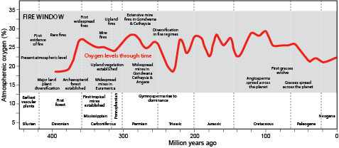 variation in oxygen levels